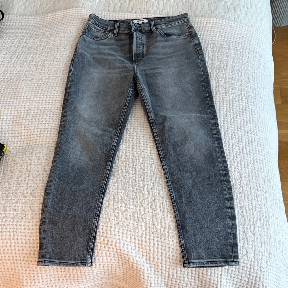 Re/Done Women's Gray Skinny Jeans (never worn)